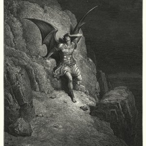 Gustave Dore - Illustration by Gustave Dore for Miltons Paradise Lost Book - (MeisterDrucke-65...jpg