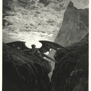 Gustave Dore - Illustration by Gustave Dore for Miltons Paradise Lost Book - (MeisterDrucke-65...jpg