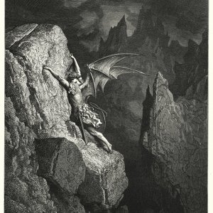 Gustave Dore - Illustration by Gustave Dore for Miltons Paradise Lost Book - (MeisterDrucke-65...jpg