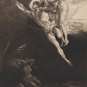 Rudolf_Jettmar_-_Lucifer_Carries_Cain_up_into_the_Finite_Space_from_Eight_Etchings_on_Byrons_C...jpg