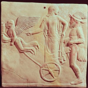 Greek_-_Aphrodite_and_Hermes_riding_on_a_chariot_pulled_by_Eros_and_Psyche_470_BC_.jpg