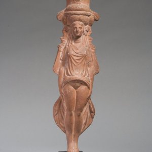 Roman Imperial Period - Romano-Egyptian vessel in the form of Isis-Aphrodite .jpg