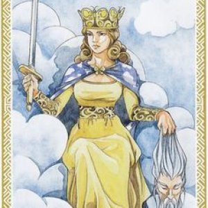 Queen of swords Lo Scarabeo.jpg