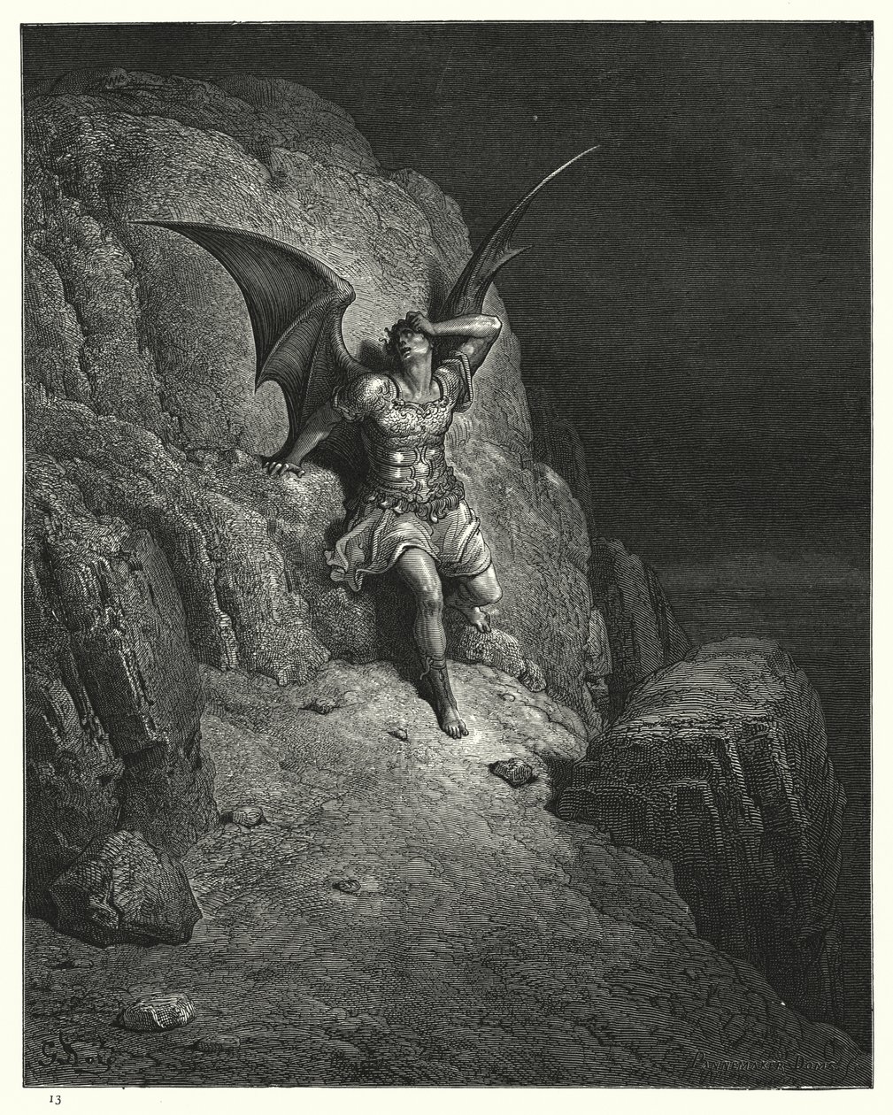 Gustave Dore - Illustration by Gustave Dore for Miltons Paradise Lost Book - (MeisterDrucke-65...jpg