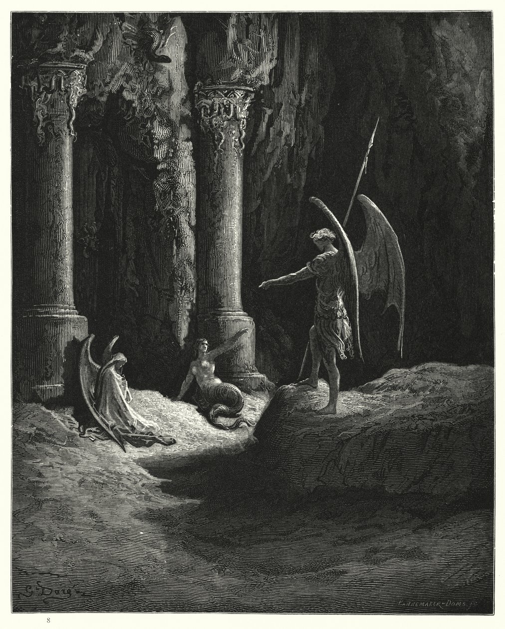 Gustave Dore - Illustration by Gustave Dore for Miltons Paradise Lost Book - (MeisterDrucke-65...jpg