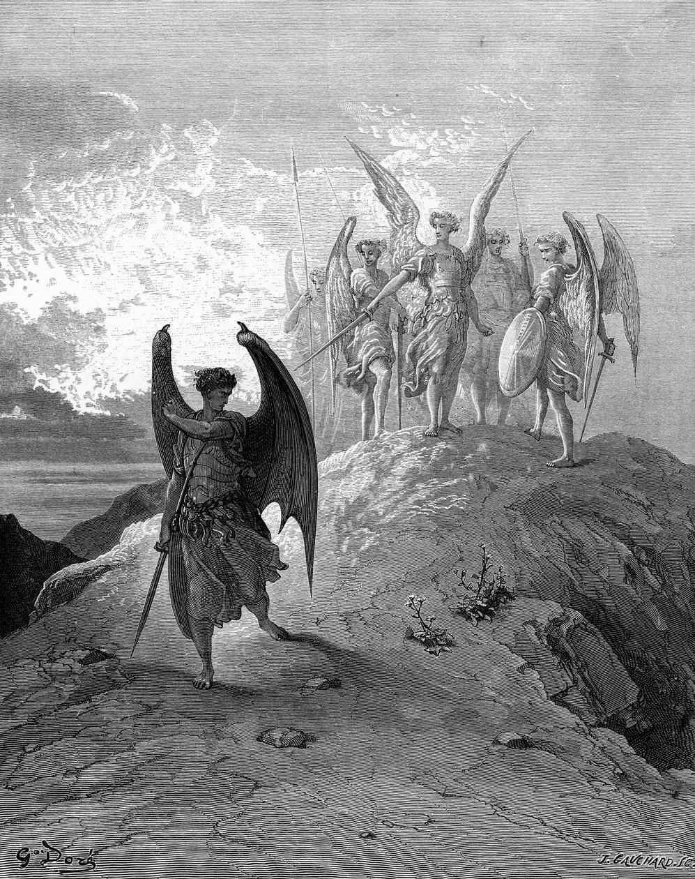 Gustave Dore - Paradise Lost Satan is conquered by Dor - (MeisterDrucke-650186).jpg